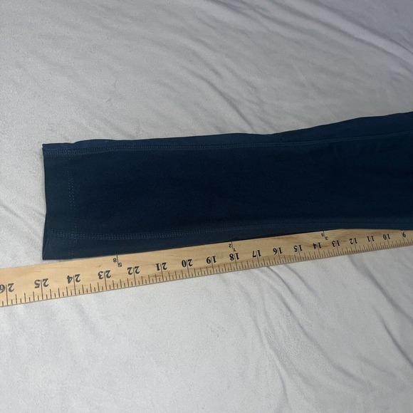 Mondetta L Large Blue Leggings With Pockets Full Length - Picture 9 of 12